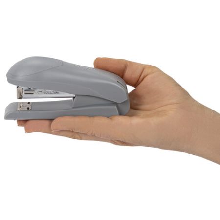 Степлер №24/6 26/6 до 30л серый UNIVERSAL BRAUBERG 1/12/72 (Клиент)