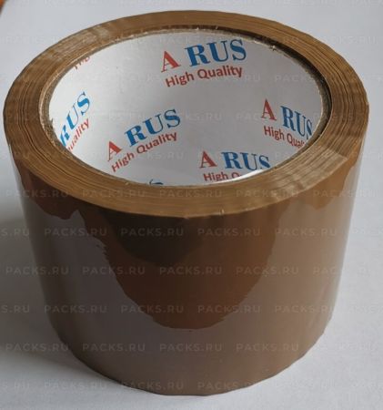 Клейкая лента (скотч) (75х66) темная ARUS (АРУС) 204 4/48