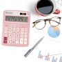 Калькулятор настольный BRAUBERG EXTRA-12-РК (206x155мм) 12разр розовый 1/20/40 (Клиент)
