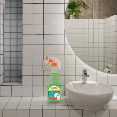 Средство для мытья стекол и зеркал 750мл триггер с нашатырным спиртом ЛАЙМА 1/12