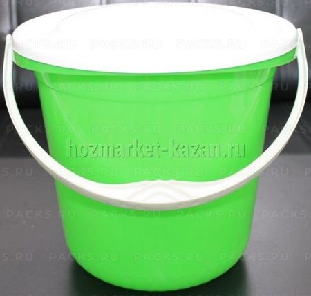 Ведро 5л  пищевое с крышкой ФП 