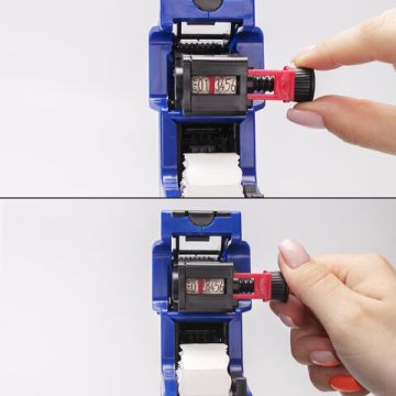 Этикет-пистолет 1-строчный 8 символов 22х12мм BRAUBERG 1/10/50 (Клиент)