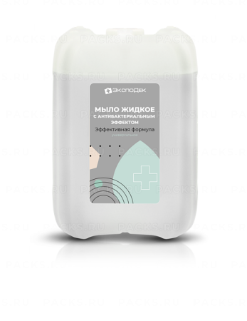 Мыло жидкое 5л канистра антибактериальное Эффективная формула ЭФФИ 1/4