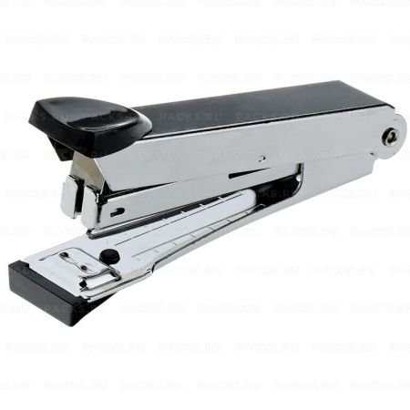 Степлер №10 до 10л  металлический корпус черный OfficeSpace 1/12