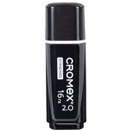 Флэш-диск 16 GB CROMEX Standard USB 2.0 черный 1/100 (Клиент)