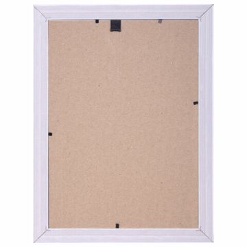 Фоторамка BRAUBERG 21х30см пластик белый с двойной позолотой стекло 1/24 (Клиент)