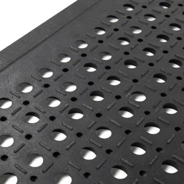 Коврик входной резиновый грязесборный LAIMA EXPERT 90х150см перфорированный 12мм 1/1 (Клиент)