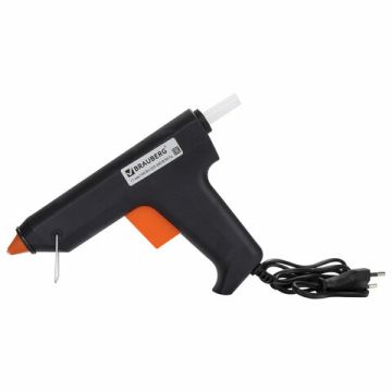 Клеевой пистолет 100 Вт для стержня 11мм в блистере BRAUBERG 1/12/24 (Клиент)