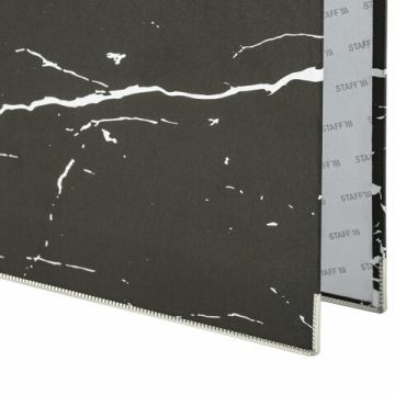 Папка-регистратор А4 50мм с мраморным покрытием с уголком черный корешок STAFF Profit 1/50