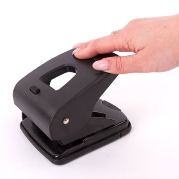 Дырокол на 40листов металлопластик черный SUPER-40 ОФИСМАГ 1/18 (Клиент)