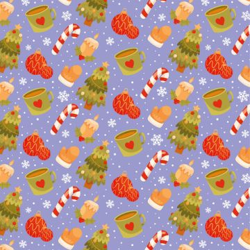 НГ Бумага упаковочная 70х100см ЗОЛОТАЯ СКАЗКА Сказочный подарок 10дизайнов 105г/м2 1/50