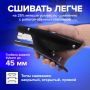 Степлер №24/6 до 30л ПЛАЕР металл.корпус, черный Extra Easy Press BRAUBERG 1/12/24