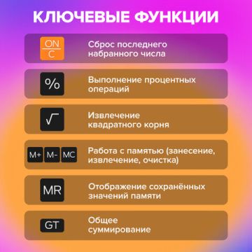Калькулятор настольный BRAUBERG DIGITAL-12-BK (151х152 мм) 12 разр дв питание черный 1/20 (Клиент)