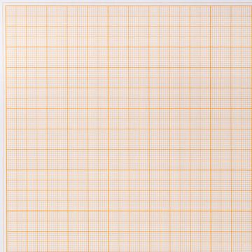 Бумага масштабно-координатная А4 оранжевая 10л STAFF 1/100 (клиент)
