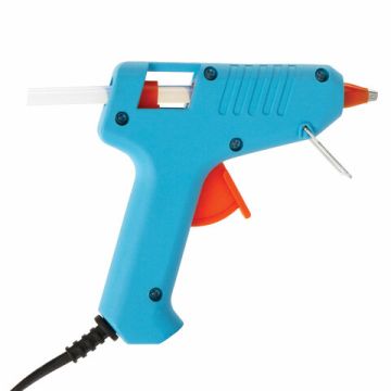 Клеевой пистолет 15 Вт для стержня 7мм компл 20 стержней BRAUBERG 1/12/24