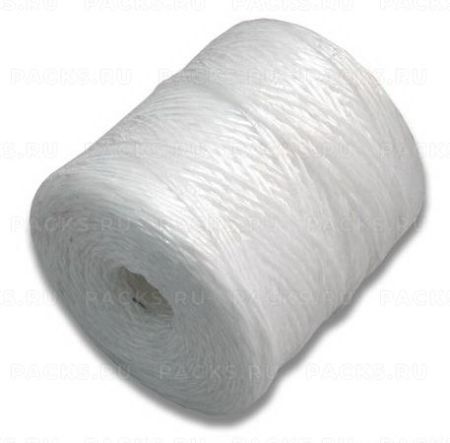 Шпагат РР 0,5кг №1600 белый  1/16