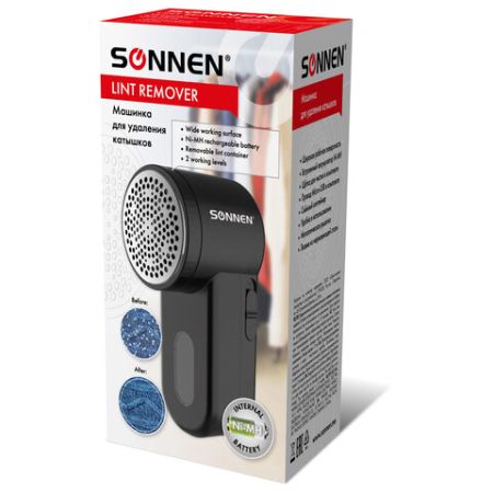 Машинка для удаления катышков с аккумулятором SONNEN FS-9989 1/60 (Клиент)