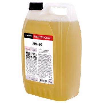 Средство жидкое кислотное концентрат очиститель после ремонта 5л PRO-BRITE ALFA-20 1/4 (Клиент)