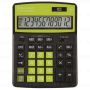 Калькулятор настольный BRAUBERG EXTRA-12-BKBU (206x155мм) 12разр дв питание ЧЕРНО-САЛАТОВЫЙ 1/20