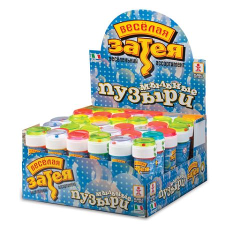 Мыльные пузыри 60мл Веселая затея 1/36