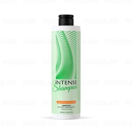 Шампунь INTENSE 500мл укрепляющий (для всех типов волос) Clean&Green 1/12