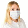 Маски медицинские комплект 50шт 3-х слойные одноразовые белые СМС 1/1 (Клиент)