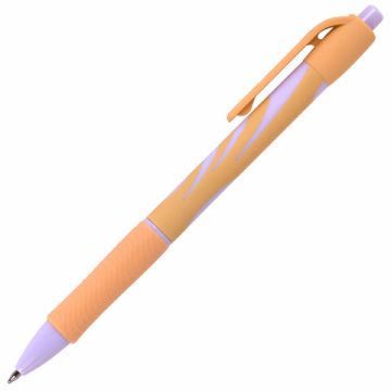 Ручка шариковая автомат синяя узел 0,7мм Brauberg Pastel 1/40