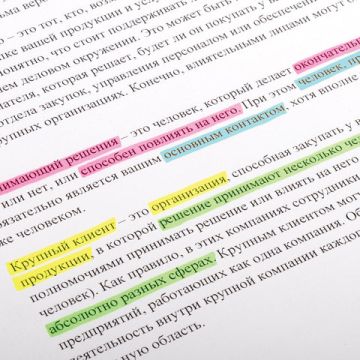 Текстмаркеры НАБОР 4шт 1-5мм скошенный наконечник (лим,гол,зел,роз) BRAUBERG CONTRACT