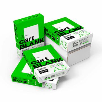 Бумага А3 500л 80 г/м2 белизна 146% белая CARTBLANK 1/5 (клиент)