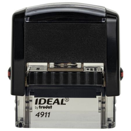 Оснастка для штампа оттиск 38х14мм синий, TRODAT IDEAL 4911 P2, подушка в комплекте, 1/50 (Клиент)