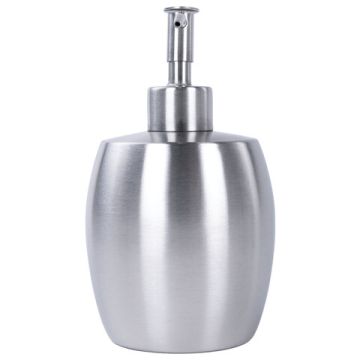 Диспенсер (дозатор) для жидкого мыла LAIMA, нержавеющая сталь, 280 мл 1/48 (клиент)