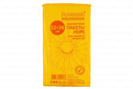 Пакет фасовочный Евро (22х26)-7 0,76г Ромашка проф (500) 1/10