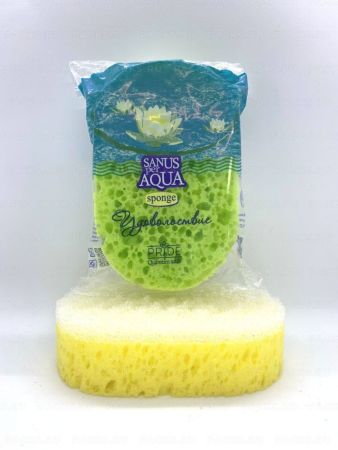 Губка для тела банная Удовольствие 165х105х60мм 1/40
