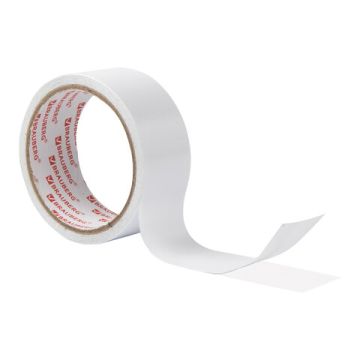 Клейкая лента 2-стор ПП 38ммх8м 90мкм прочная BRAUBERG 1/36 (Клиент)