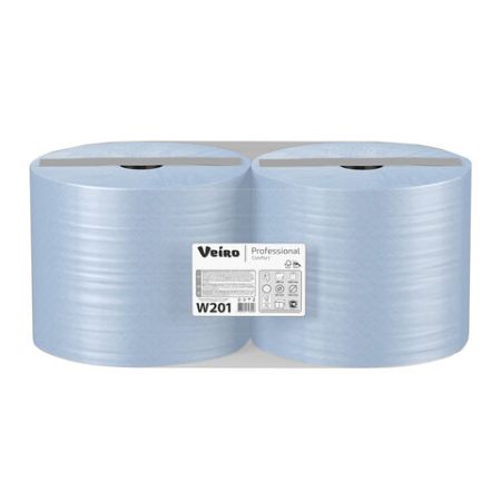 Бумага протирочная VEIRO (Система W1) (2 шт) 1000л в рулоне 24х35см 2-слойная Comfort (клиент)