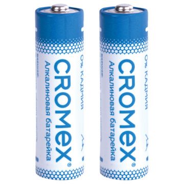 Элемент питания CROMEX АА (LR6, 15А) 4шт АЛКАЛИН 1/24 (Клиент)