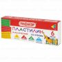 Пластилин 06цв 90г со стеком Веселая такса ПИФАГОР 1/56