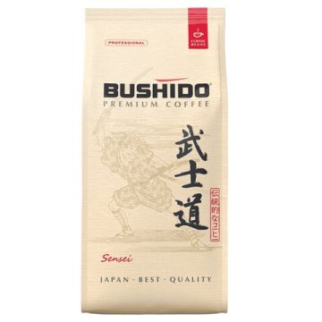 Продукты, Кофе в зернах BUSHIDO Sensei арабика 1000г 1/4 (Клиент)