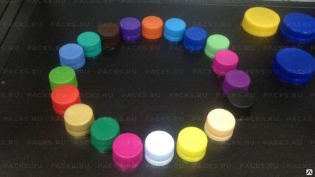 ПЭТ крышка для бутылки 28мм черная 1/5000