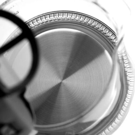 Чайник BRAYER BR1026 1,8л 2200Вт закрытый нагревательный элемент стекло черный 1/6