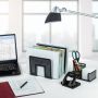 Лоток-сортер для бумаг 3отд  207х212х168мм сетчатый черный Office-Expert Brauberg 1/24 (Клиент)