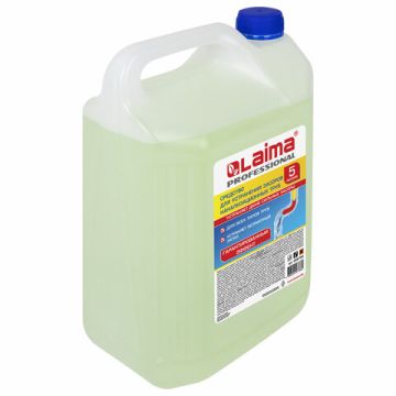 Средство жидкое 5л для прочистки канализационных труб Трубочист LAIMA 1/4