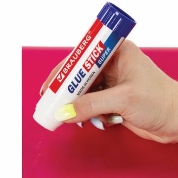 Клей-карандаш 36г BRAUBERG Super 1/12/360 (Клиент)