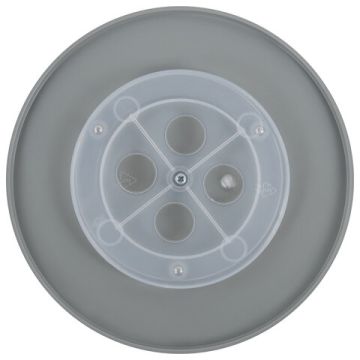 Подставка-органайзер вращ 9 отд серая с желтым STAFF Attraction  1/8 (Клиент)