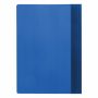Папка скоросшиватель с прозр верхн лист STAFF синий 1/25