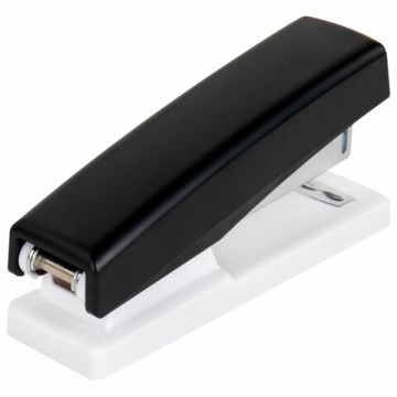 Степлер №24/6, 26/6 BRAUBERG STYLE до 25л черный 1/24