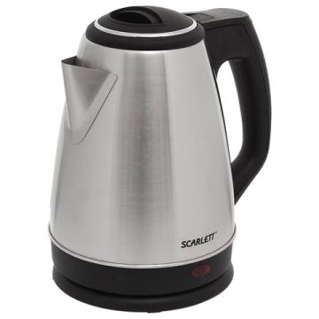 Чайник SCARLETT SC-EK21S25, закрыт. нагреват.элемент, объем 1,5 л, мощность 1350 Вт, стал (Клиент)