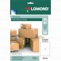 Этикетка самоклеящаяся 210х297мм 1этикетка на листе А4 70 г/м2 белая LOMOND 1/50/1350