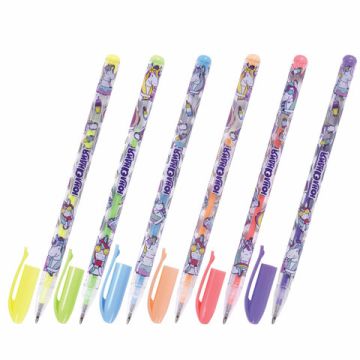 Набор гелевых ручек 06цв узел 0,7мм линия 0,5мм пастель ЮНЛАНДИЯ 1/24