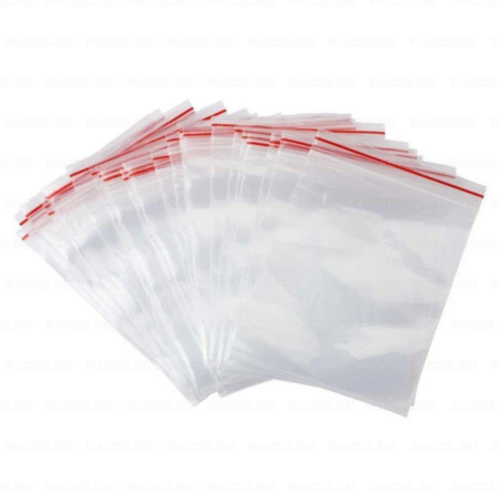 Пакет Zip-Lock (4х6)-30 гриппер с замком (100шт) 1/10/300